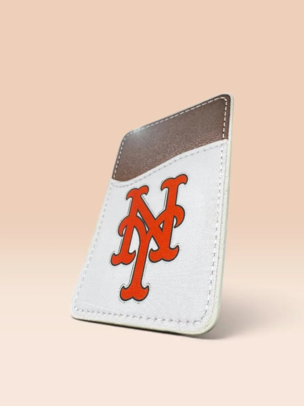 New York Mets Phone Wallet, Stick-On Card Holder for Smartphones